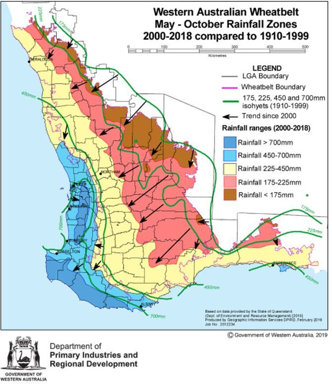 Climate trends in Western Australia | Agriculture and Food